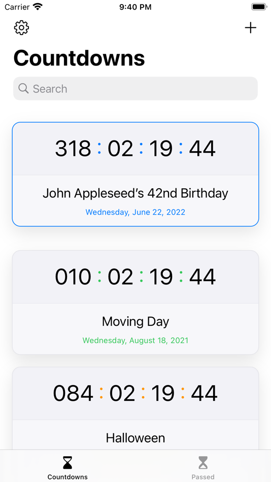 #1. Advent: Countdown & Reminders (iOS) 由: Alex Codrington