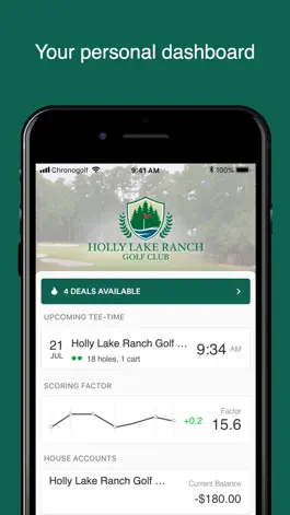 Game screenshot Holly Lake Ranch Golf Course apk