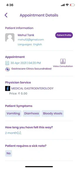 Game screenshot GastroCare Clinic apk