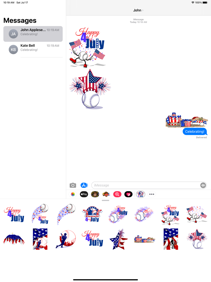 Baseball 4th of July