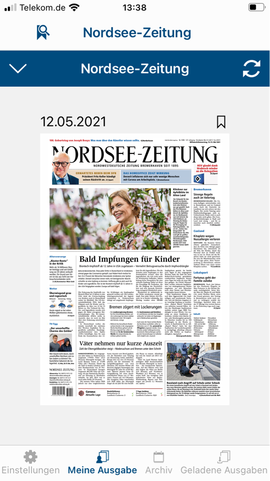 NORDSEE-ZEITUNG - 4.9 - (iOS)