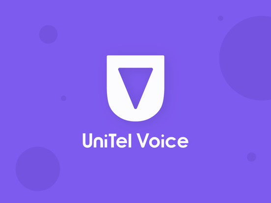 UniTel Voice Office iPad screenshot 1 - Business app