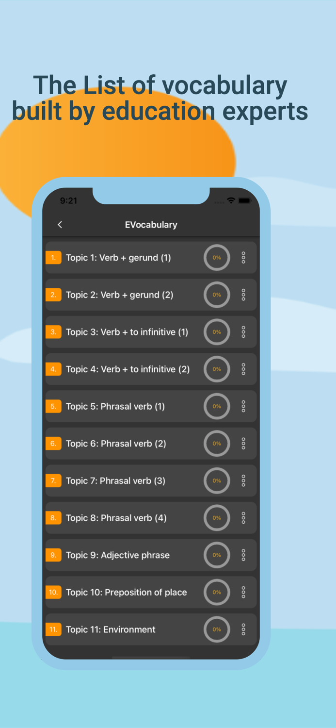 EVocabulary - Learn new words