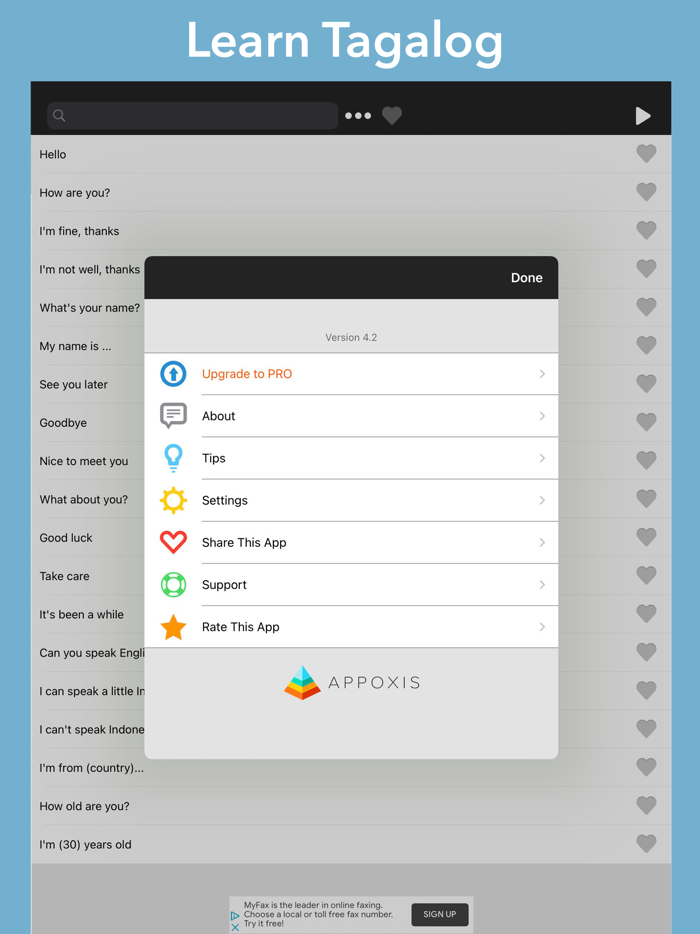 Learn Tagalog - Phrasebook