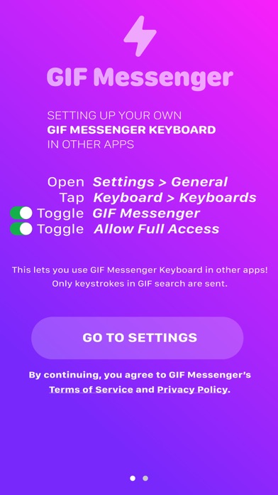 Screenshot #3 pour GIF Messenger Video Emoji App