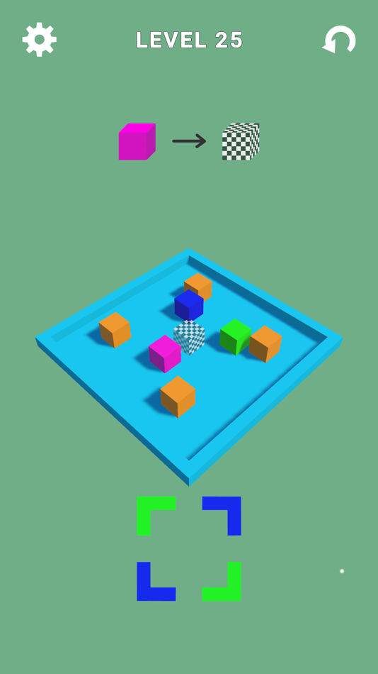#6. Hyper Cube Puzzle Game (iOS) 由: Almaz Kamaletdinov