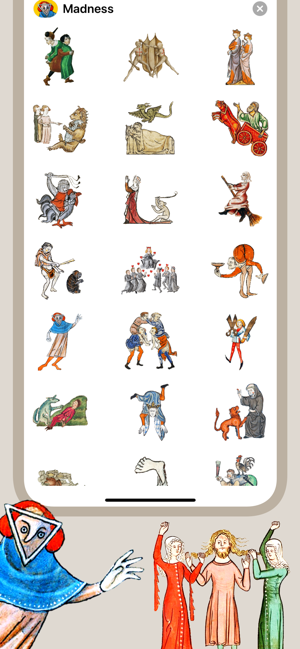 ‎Medieval Madness Stickers Screenshot