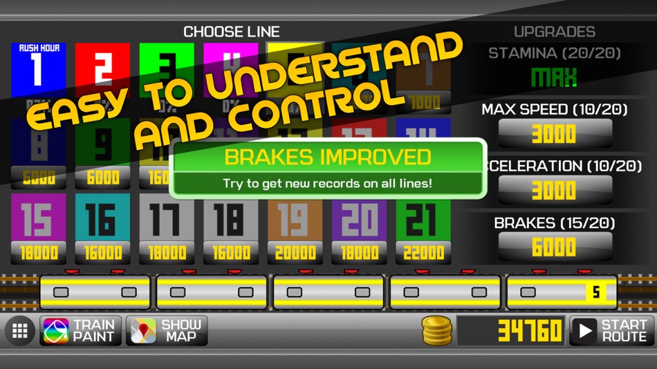 #8. Subway Simulator 2D (iOS) 由: Daniel Viktorin