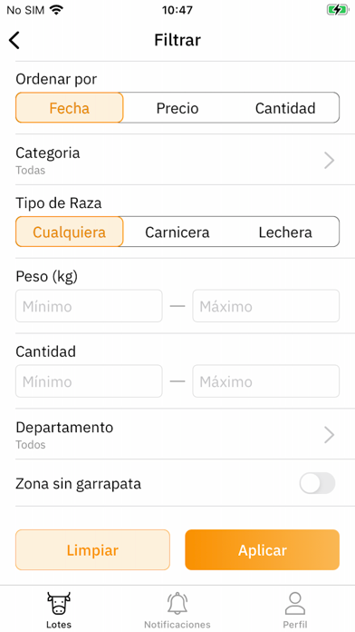Screenshot #3 pour Campo Mercado Admin