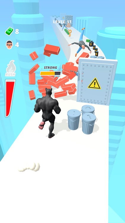 Muscle Rush - Destruction Run screenshot-3