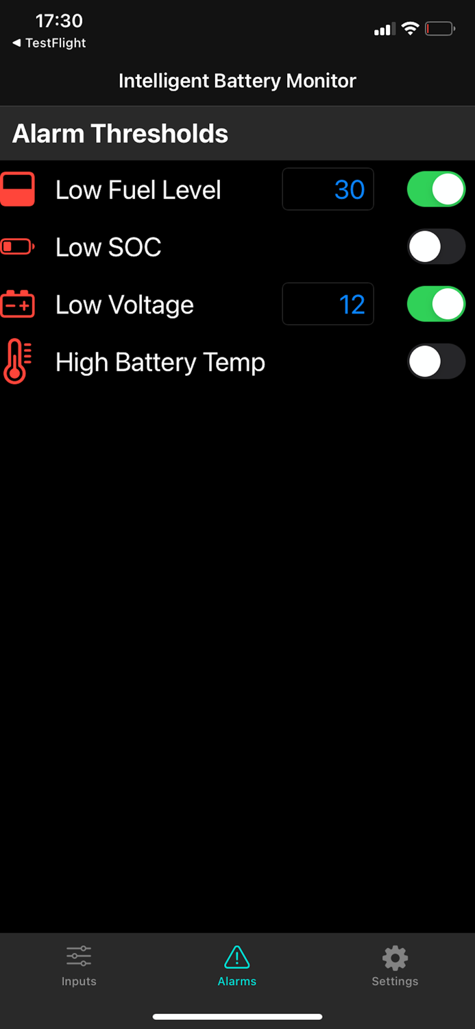 Intelligent Battery Monitor