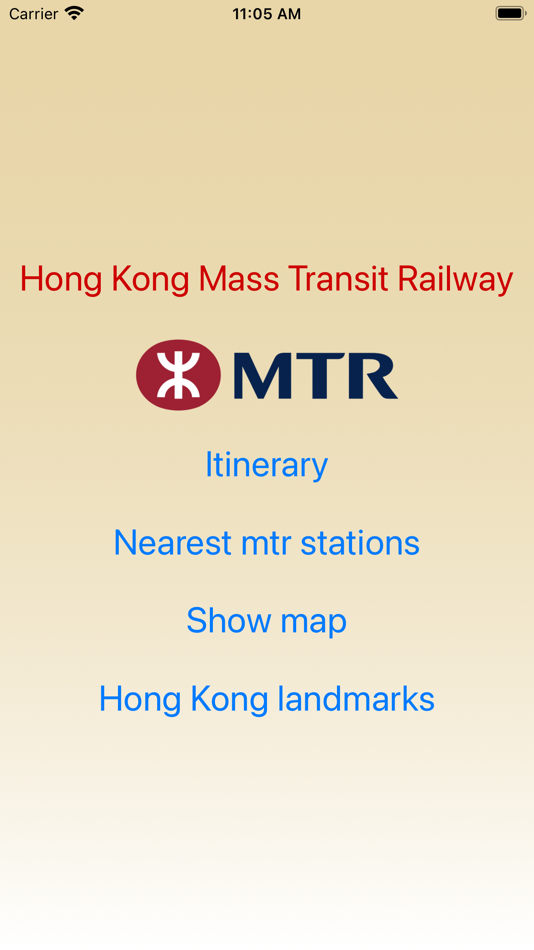 #1. Hong Kong MTR (iOS) 由: Julien Bourgouint