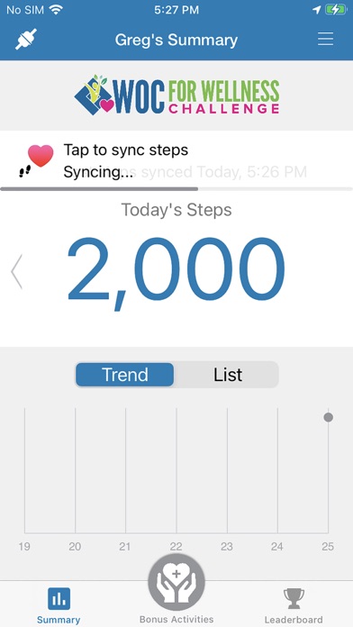WOC for Wellness Screenshot
