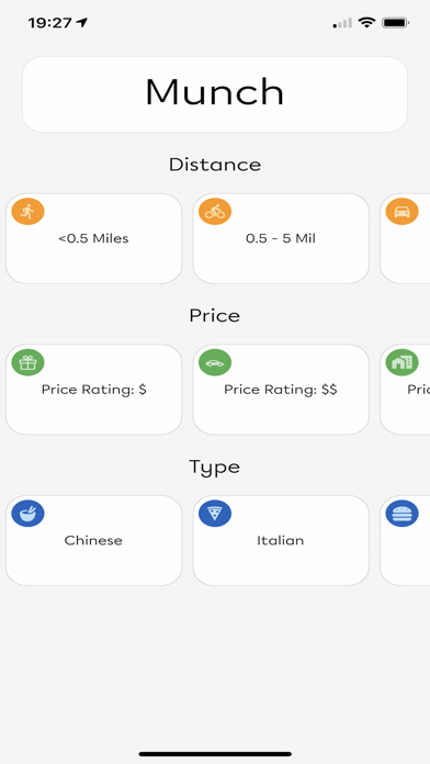 Munch - Restaurant Finder Screenshot