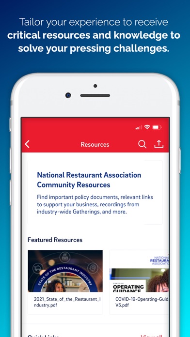 Restaurant Community Screenshot