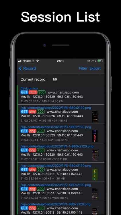 Http traffic capture screenshot-3