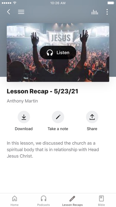 Grace Christian Ministries Screenshot