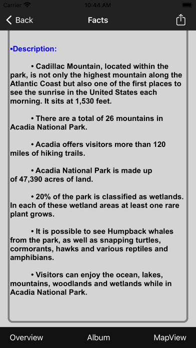 Acadia-National-Park Screenshot