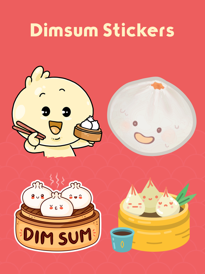 Dim Sum Stickers