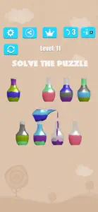 Water Sort: Liquid Puzzle 3D screenshot #2 for iPhone