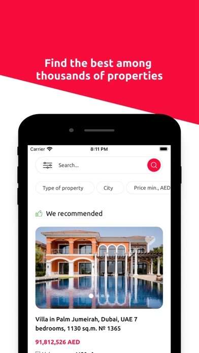UAE Property – Emirates.Estate Screenshot