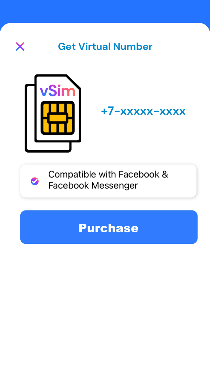 Messenger Virtual Phone Number