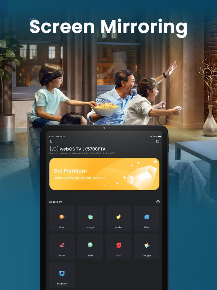 Screen Mirroring TV Smart View