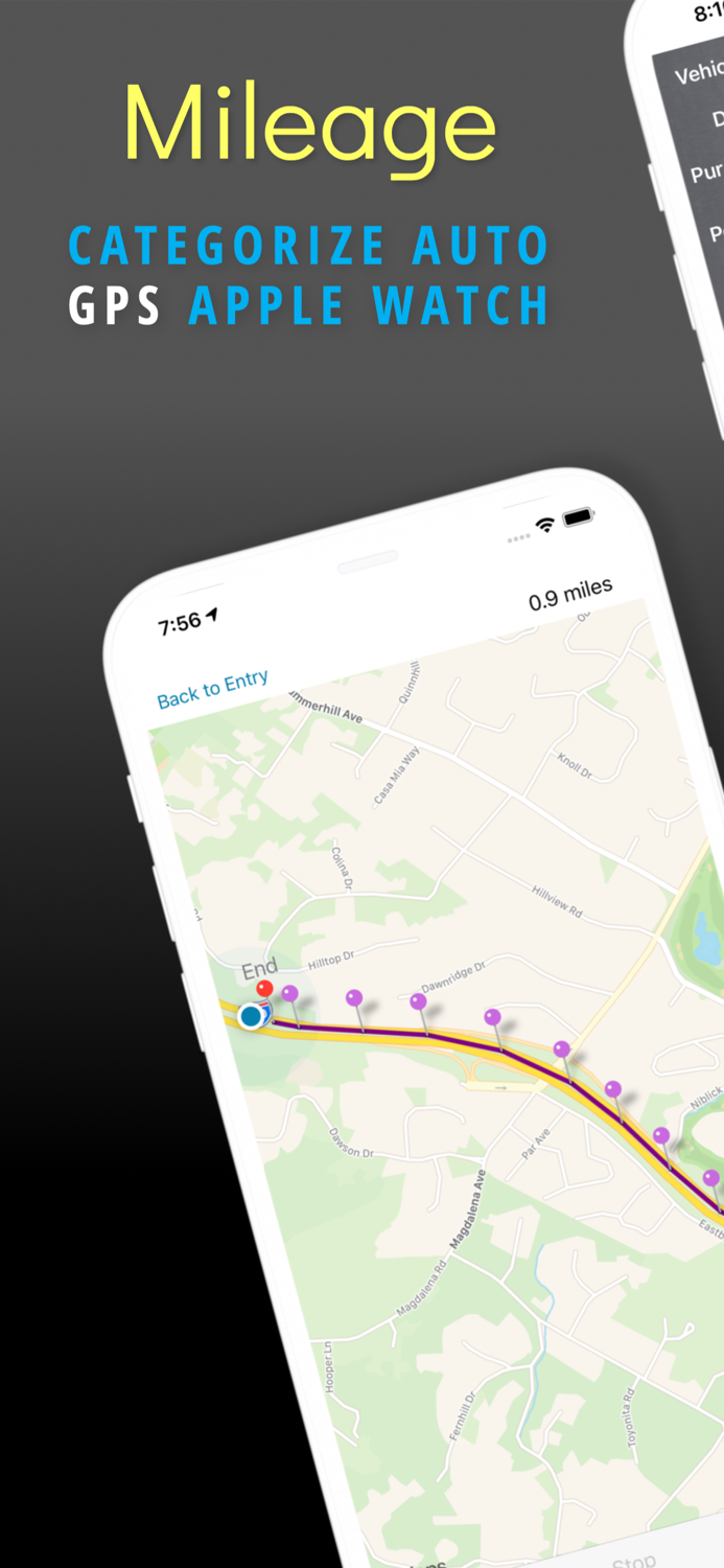 Mileage Expense Log and Tracker