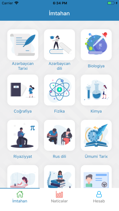 Imtahan.biz Screenshot