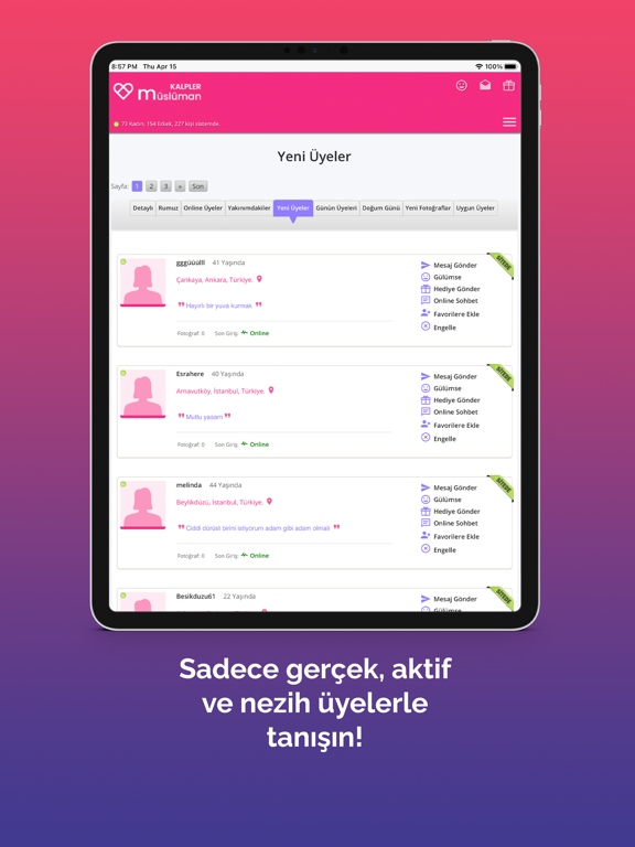 Screenshot #4 pour Müslüman Kalpler Evlilik