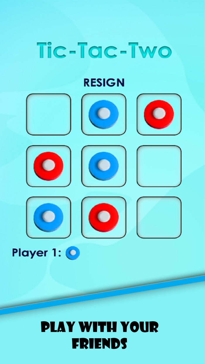 Tic Tac Two Board Game