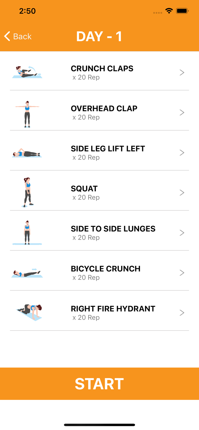 Women Fitness Workout at Home