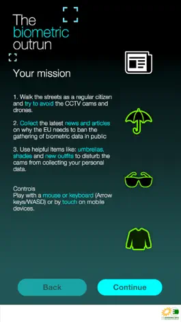 Game screenshot The biometric outrun apk