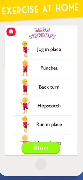 Game screenshot Exercise for Kids at home hack