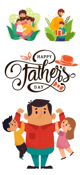 Game screenshot Father's Day Stickers!!!! mod apk
