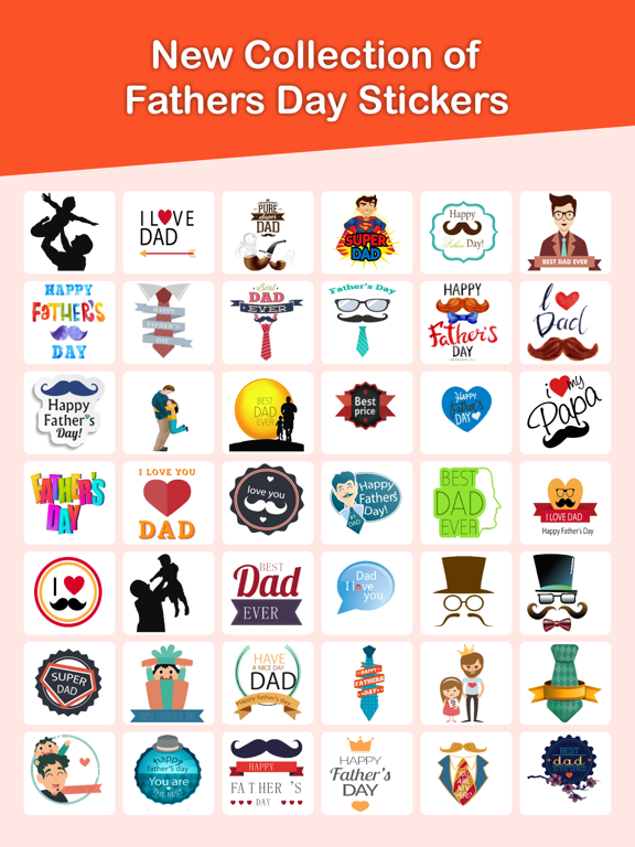 Screenshot #2 for Fathers Day Emojis
