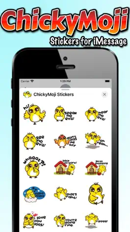 Game screenshot ChickyMoji Stickers hack