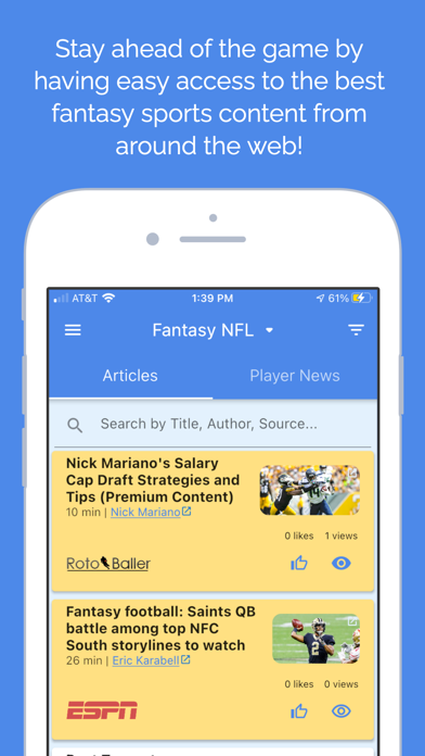 FlexFocus - Fantasy Sports Hub Screenshot