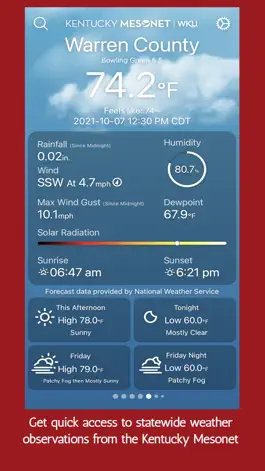 Game screenshot Kentucky Mesonet apk