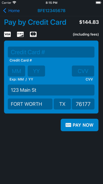 BreckGen Auto Insurance Screenshot