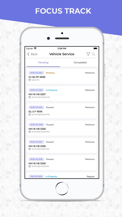 Screenshot #3 pour FocusTrack Customer