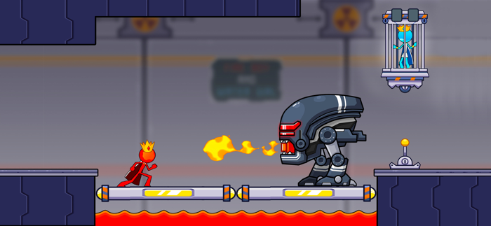 Fire and Water Stickman 2