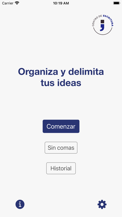 ITC_MTY: Organiza tus ideas Screenshot