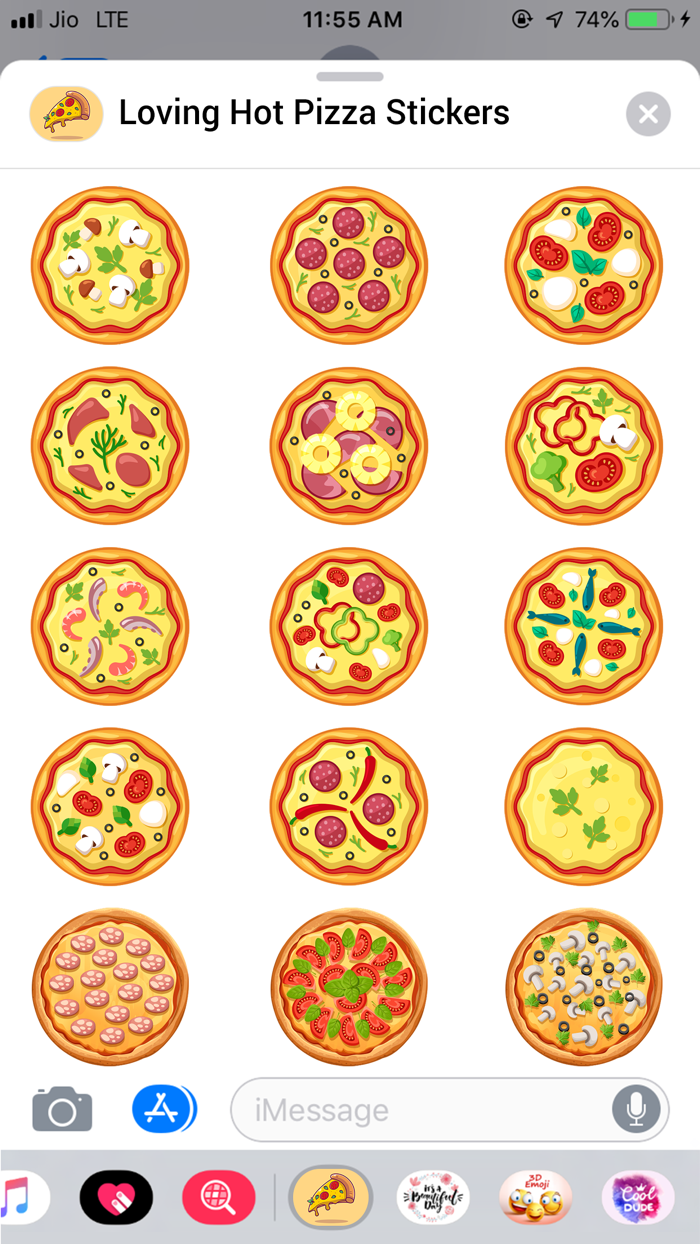 Loving Hot Pizza Stickers