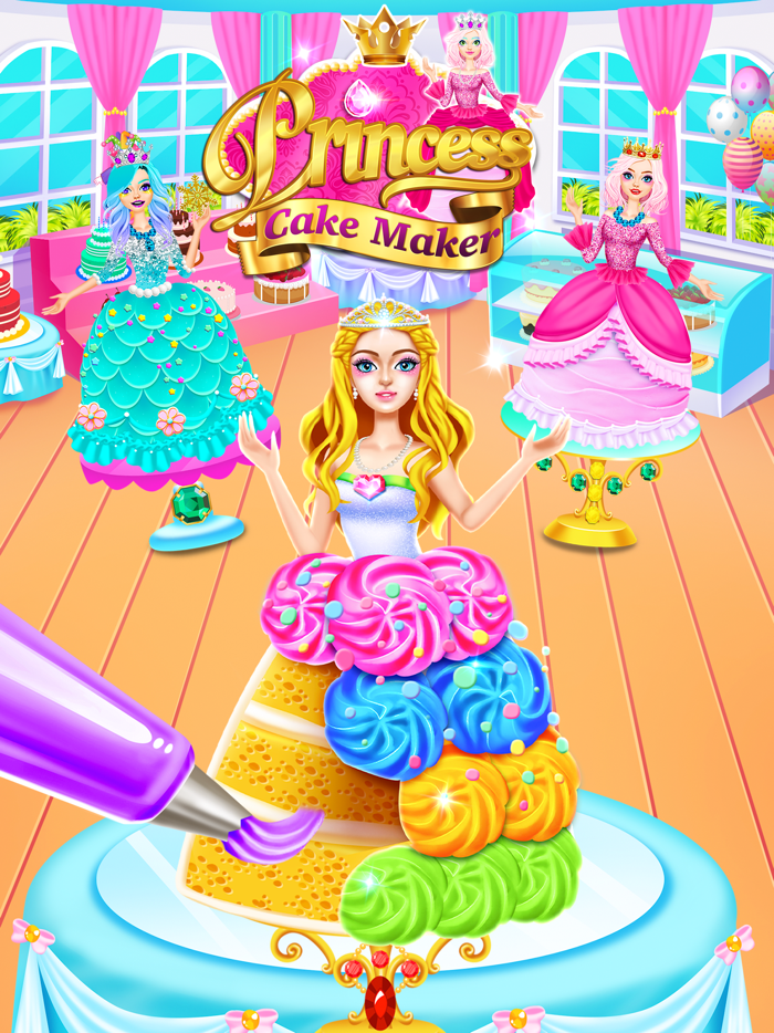 Rainbow Princess Cake Maker