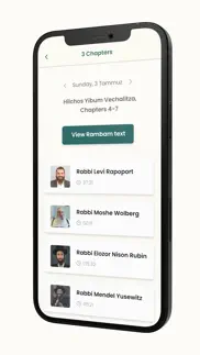 the rambam app iphone screenshot 2