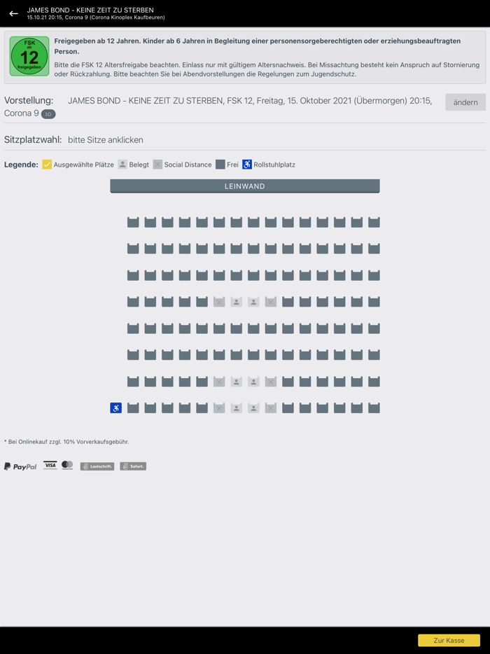 Corona Kinoplex Kaufbeuren