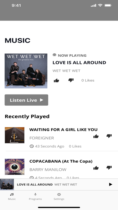 Lite 92.1 Screenshot