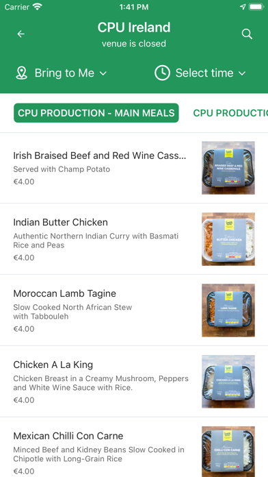 Food Perks Ireland Screenshot
