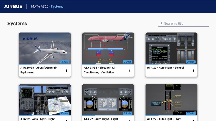 A320 MATe Systems